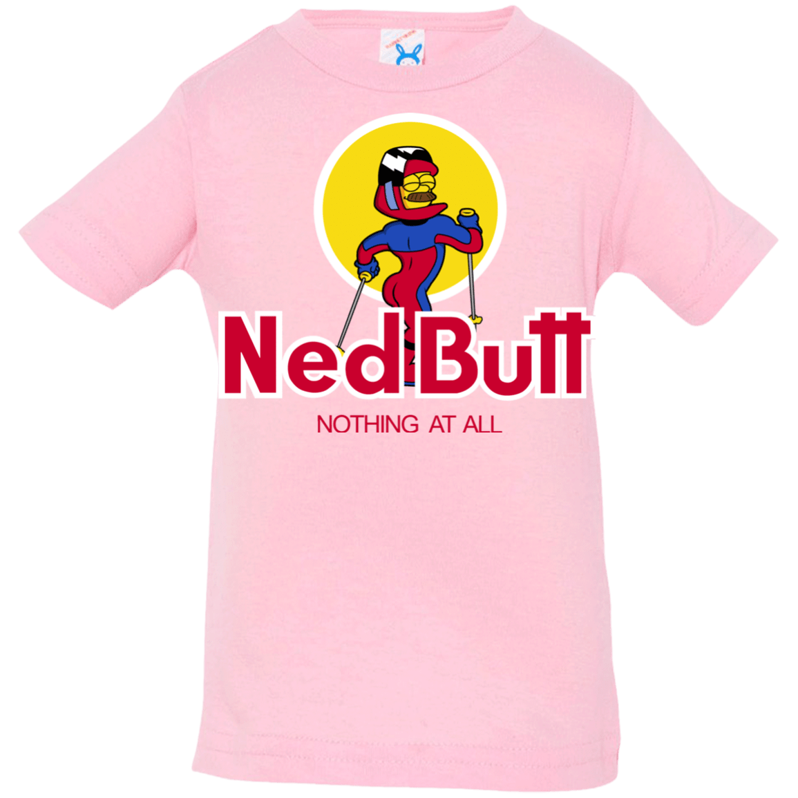 T-Shirts Pink / 6 Months Ned Butt Infant Premium T-Shirt