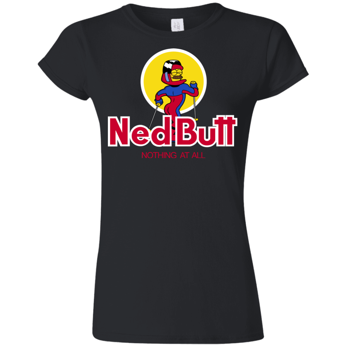 T-Shirts Black / S Ned Butt Junior Slimmer-Fit T-Shirt