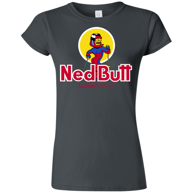 T-Shirts Charcoal / S Ned Butt Junior Slimmer-Fit T-Shirt