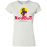 T-Shirts White / S Ned Butt Junior Slimmer-Fit T-Shirt