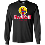 T-Shirts Black / S Ned Butt Men's Long Sleeve T-Shirt