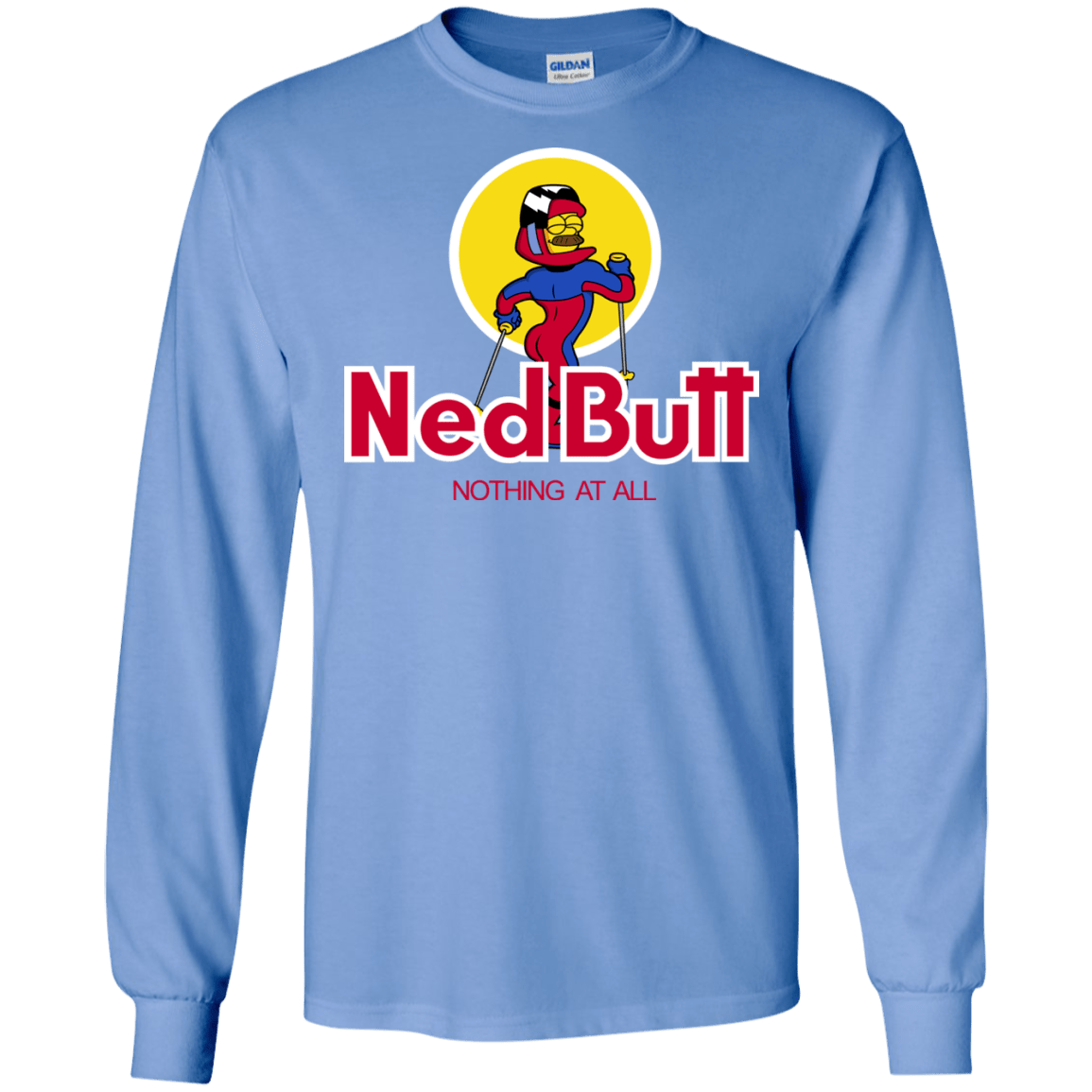 T-Shirts Carolina Blue / S Ned Butt Men's Long Sleeve T-Shirt