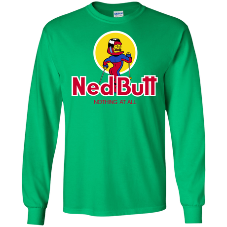 T-Shirts Irish Green / S Ned Butt Men's Long Sleeve T-Shirt