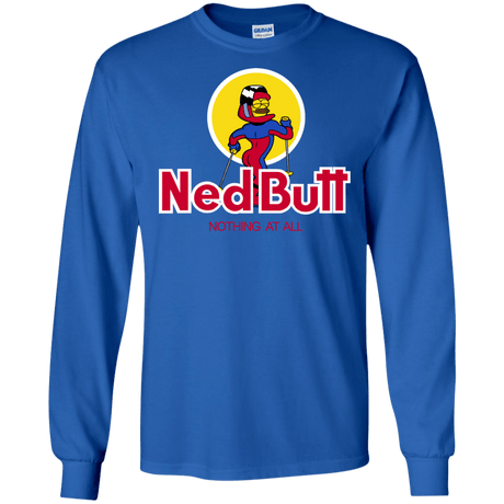 T-Shirts Royal / S Ned Butt Men's Long Sleeve T-Shirt