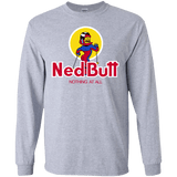 T-Shirts Sport Grey / S Ned Butt Men's Long Sleeve T-Shirt