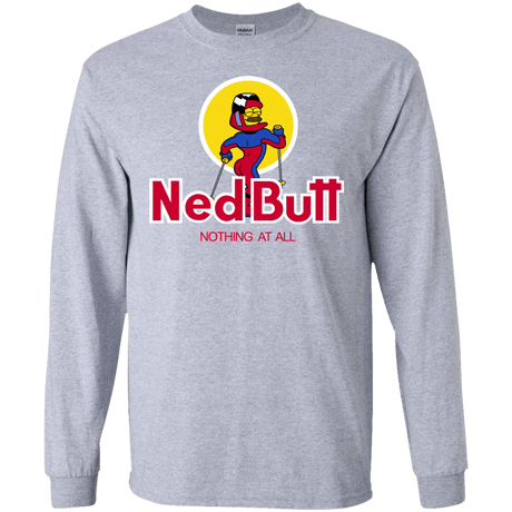 T-Shirts Sport Grey / S Ned Butt Men's Long Sleeve T-Shirt