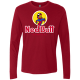T-Shirts Cardinal / S Ned Butt Men's Premium Long Sleeve