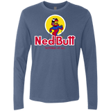 T-Shirts Indigo / S Ned Butt Men's Premium Long Sleeve