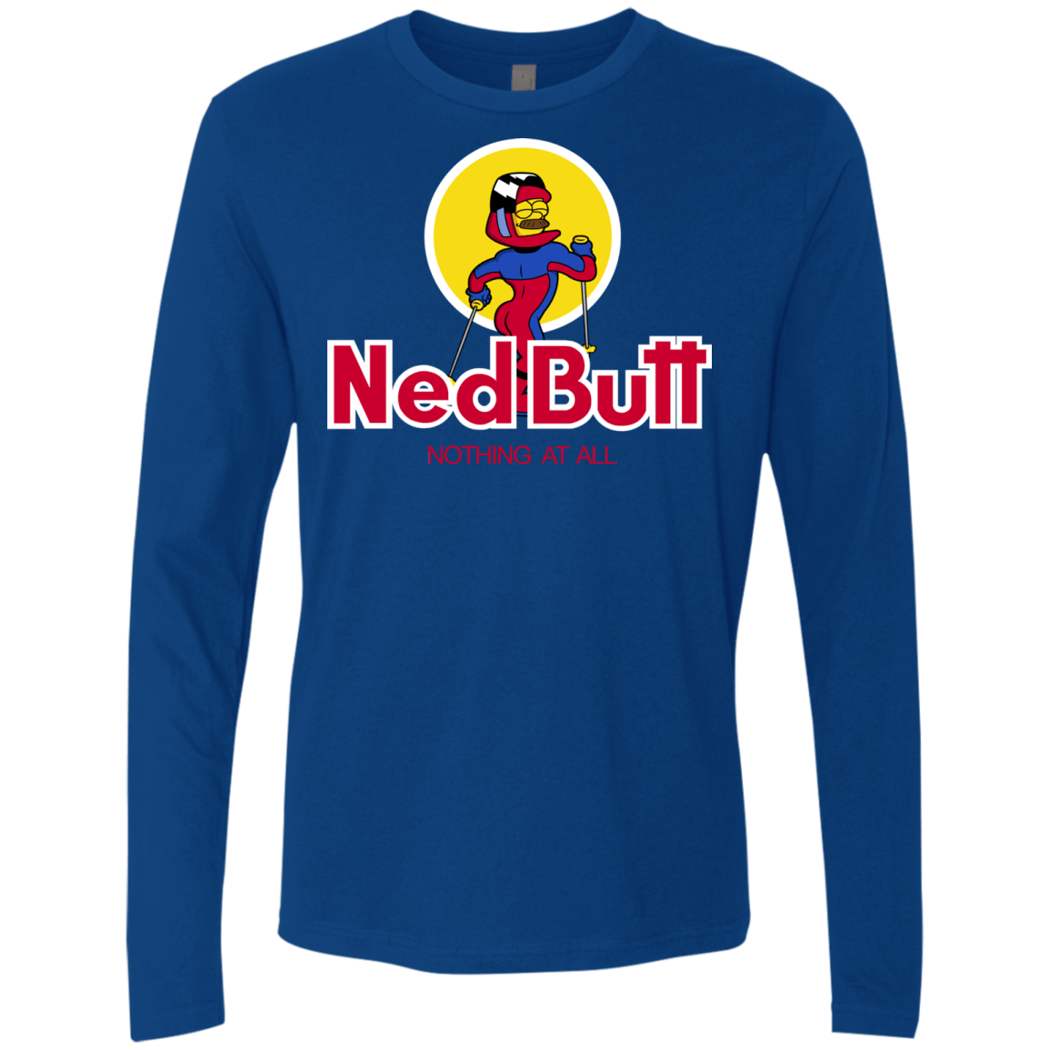 T-Shirts Royal / S Ned Butt Men's Premium Long Sleeve