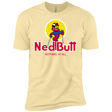 T-Shirts Banana Cream / X-Small Ned Butt Men's Premium T-Shirt