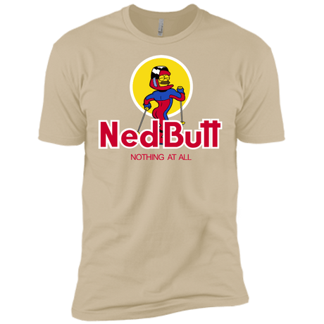 T-Shirts Sand / X-Small Ned Butt Men's Premium T-Shirt