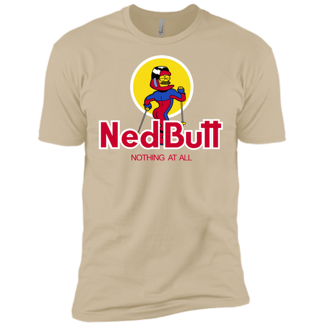 T-Shirts Sand / X-Small Ned Butt Men's Premium T-Shirt