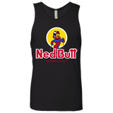 T-Shirts Black / S Ned Butt Men's Premium Tank Top