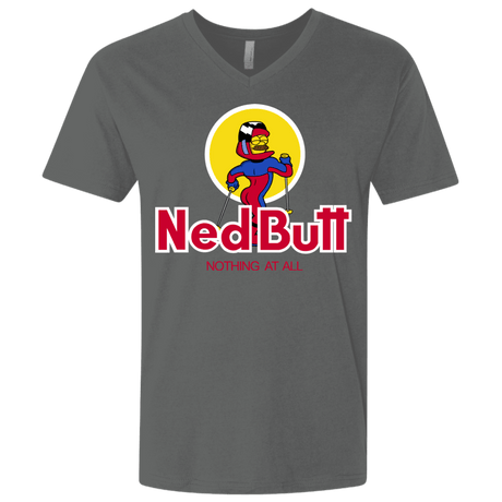 T-Shirts Heavy Metal / X-Small Ned Butt Men's Premium V-Neck