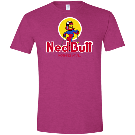 T-Shirts Antique Heliconia / S Ned Butt Men's Semi-Fitted Softstyle