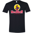 T-Shirts Black / X-Small Ned Butt Men's Semi-Fitted Softstyle