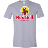 T-Shirts Sport Grey / X-Small Ned Butt Men's Semi-Fitted Softstyle