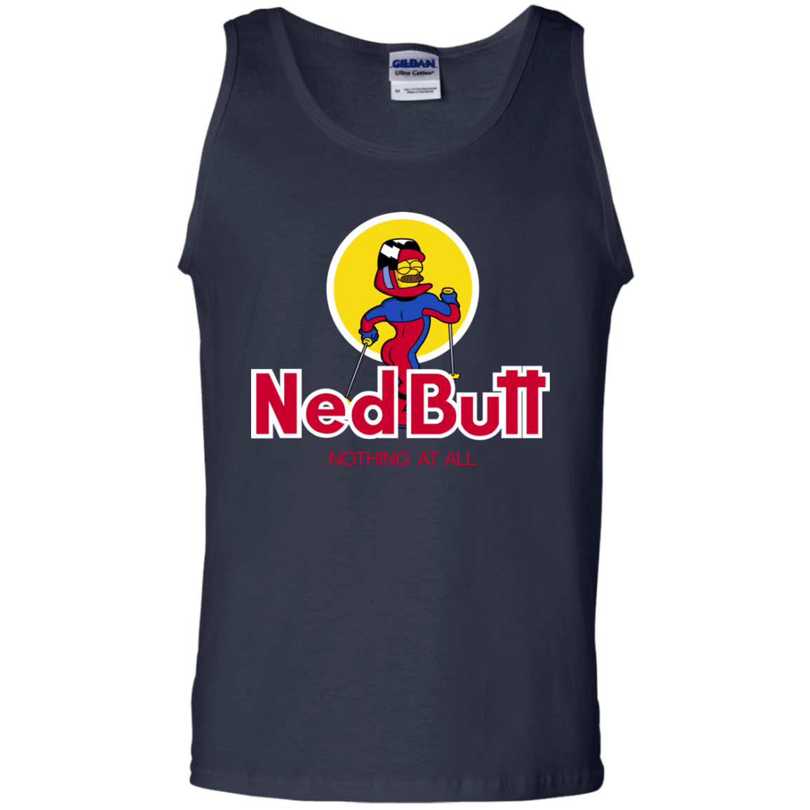 T-Shirts Navy / S Ned Butt Men's Tank Top
