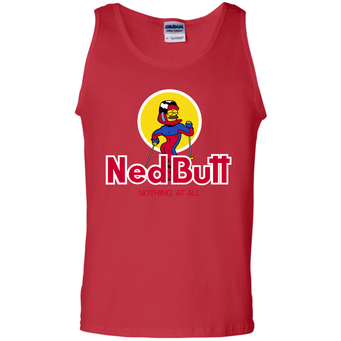 T-Shirts Red / S Ned Butt Men's Tank Top