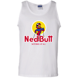 T-Shirts White / S Ned Butt Men's Tank Top