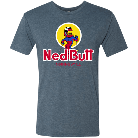 T-Shirts Indigo / S Ned Butt Men's Triblend T-Shirt