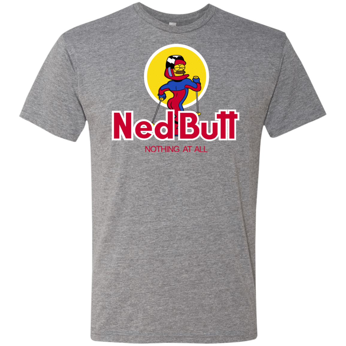 T-Shirts Premium Heather / S Ned Butt Men's Triblend T-Shirt