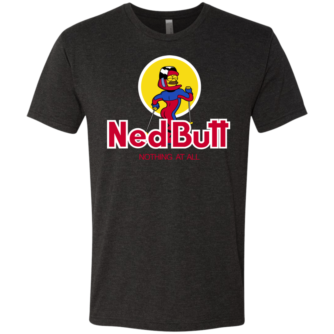 T-Shirts Vintage Black / S Ned Butt Men's Triblend T-Shirt