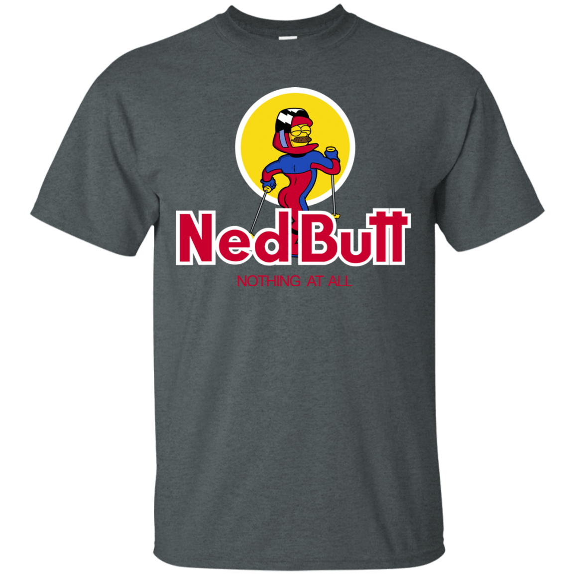 T-Shirts Dark Heather / S Ned Butt T-Shirt