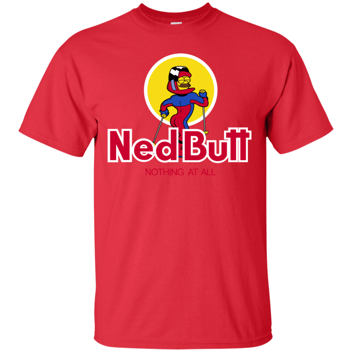 T-Shirts Red / S Ned Butt T-Shirt