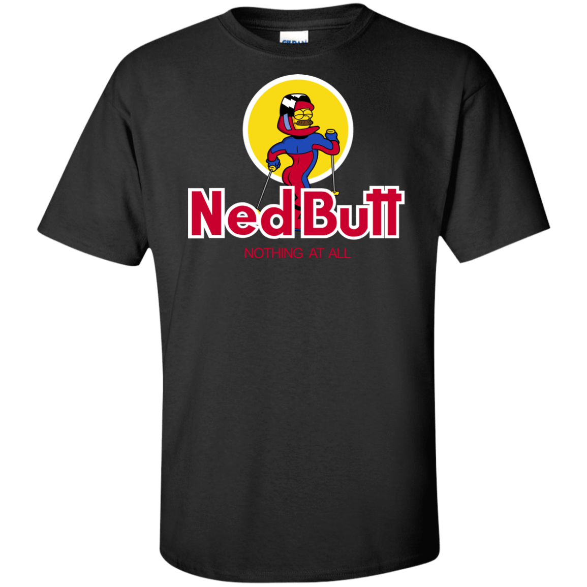 T-Shirts Black / XLT Ned Butt Tall T-Shirt