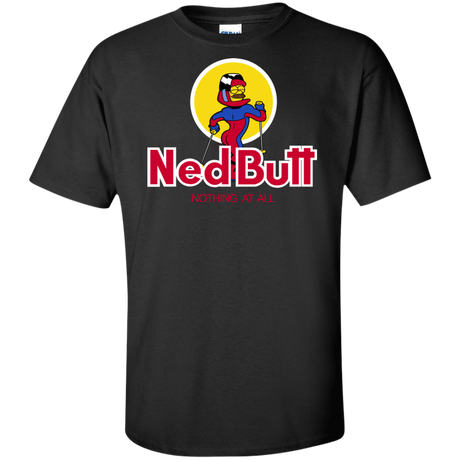 T-Shirts Black / XLT Ned Butt Tall T-Shirt