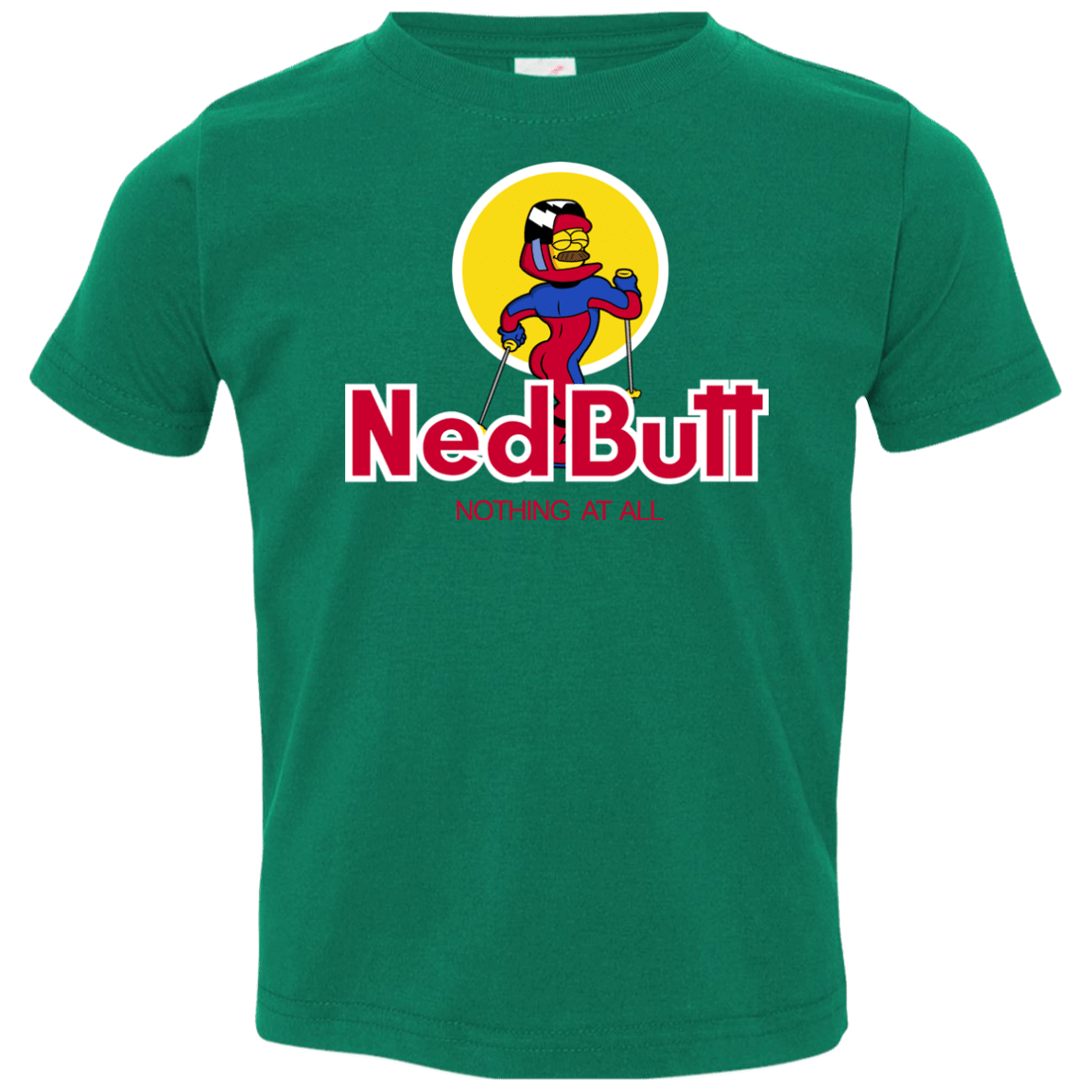 T-Shirts Kelly / 2T Ned Butt Toddler Premium T-Shirt