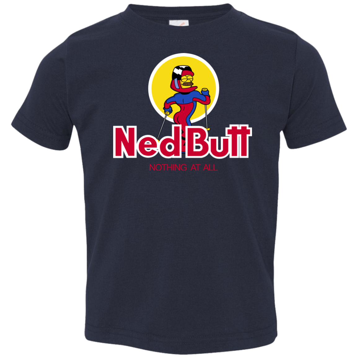 T-Shirts Navy / 2T Ned Butt Toddler Premium T-Shirt