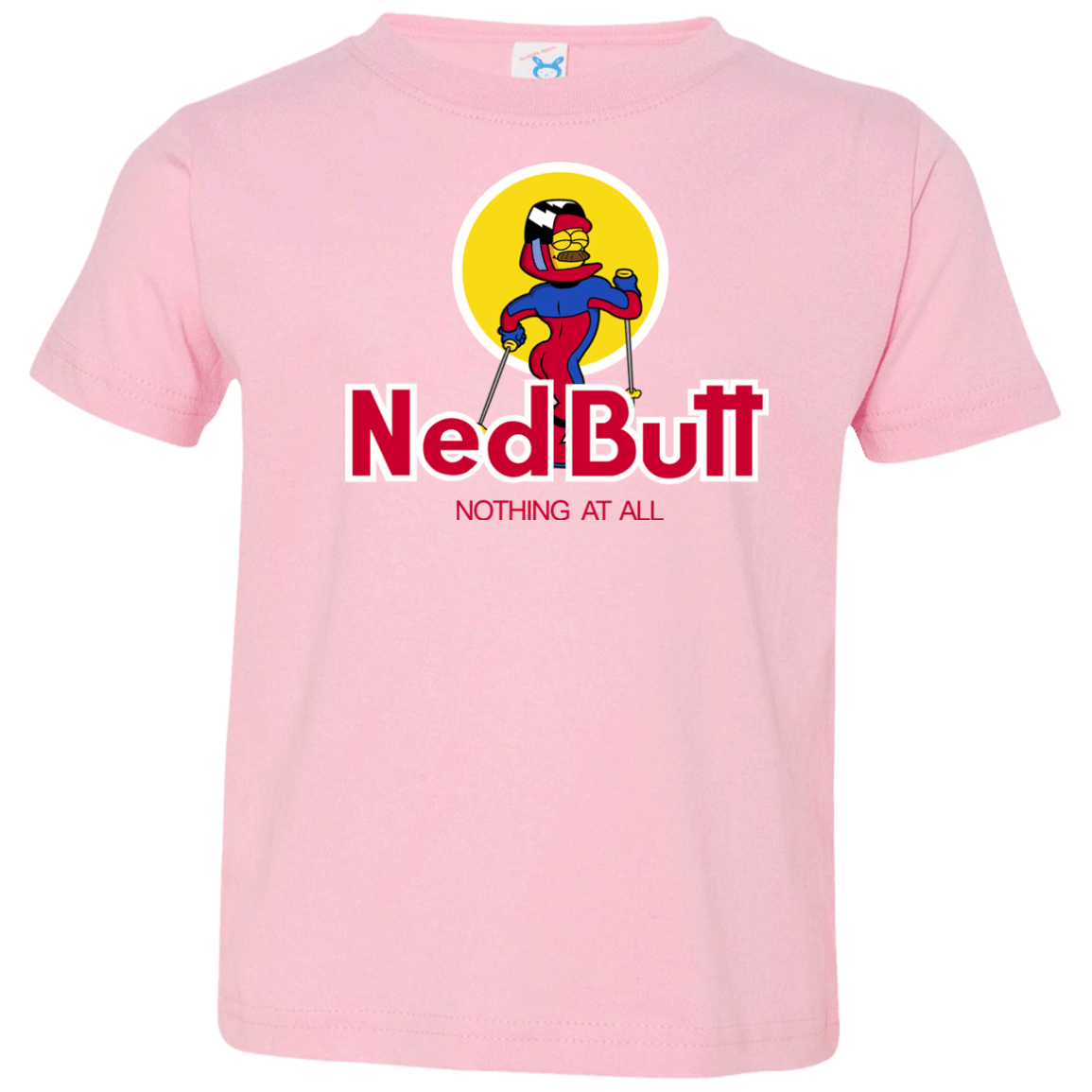 T-Shirts Pink / 2T Ned Butt Toddler Premium T-Shirt