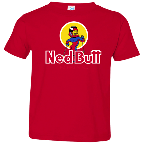 T-Shirts Red / 2T Ned Butt Toddler Premium T-Shirt