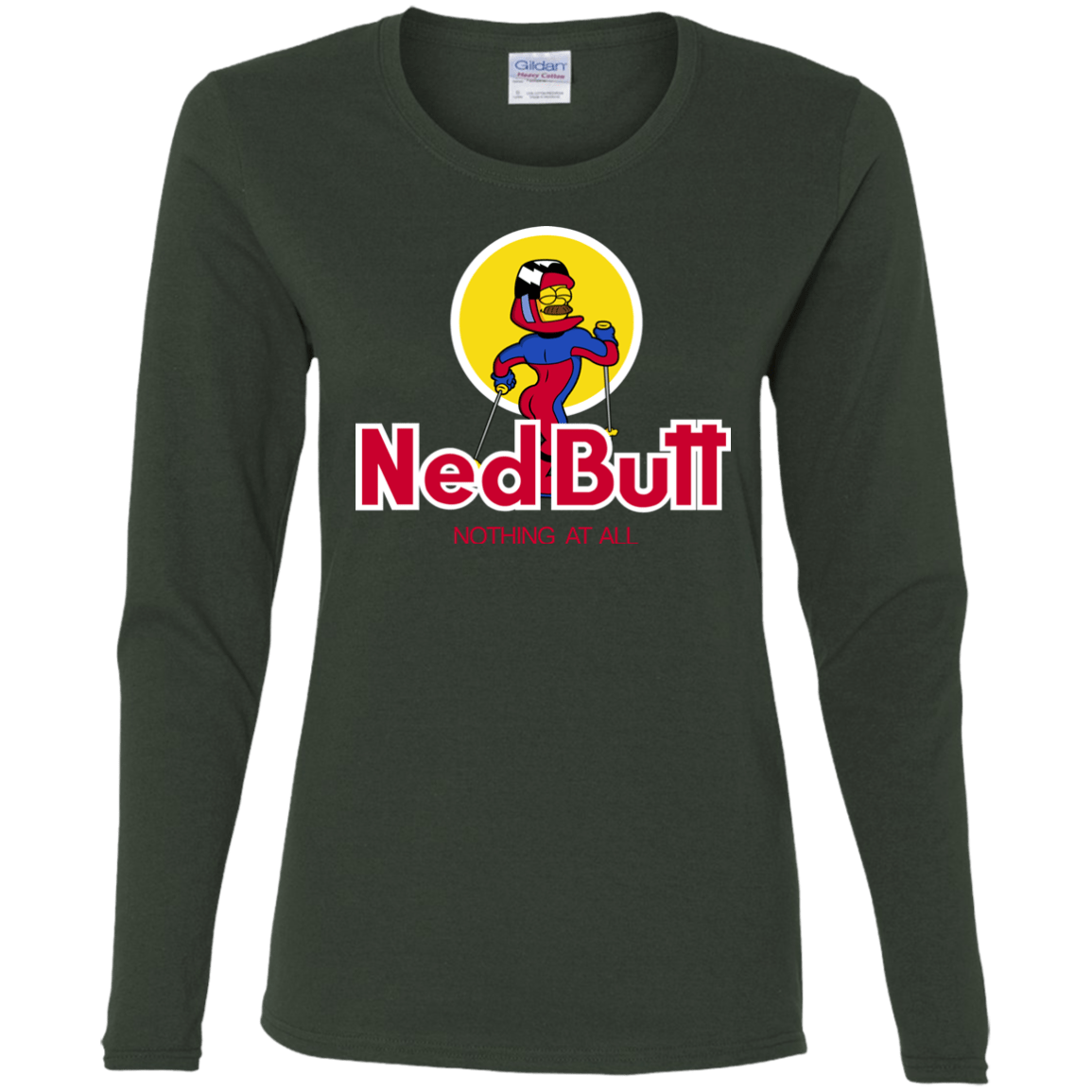 T-Shirts Forest / S Ned Butt Women's Long Sleeve T-Shirt