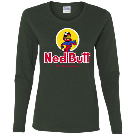 T-Shirts Forest / S Ned Butt Women's Long Sleeve T-Shirt