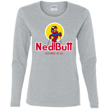 T-Shirts Sport Grey / S Ned Butt Women's Long Sleeve T-Shirt