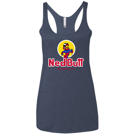 T-Shirts Vintage Navy / X-Small Ned Butt Women's Triblend Racerback Tank