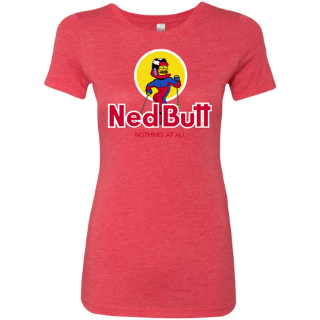 T-Shirts Vintage Red / S Ned Butt Women's Triblend T-Shirt