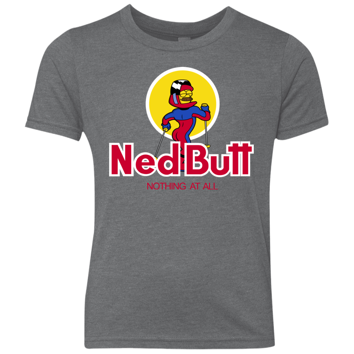 T-Shirts Premium Heather / YXS Ned Butt Youth Triblend T-Shirt