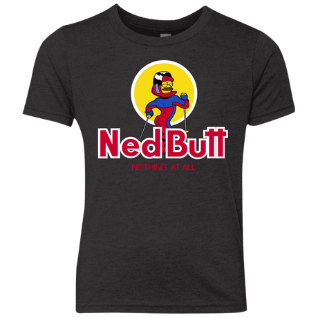 T-Shirts Vintage Black / YXS Ned Butt Youth Triblend T-Shirt