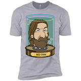 T-Shirts Heather Grey / YXS Ned Stark Head Boys Premium T-Shirt