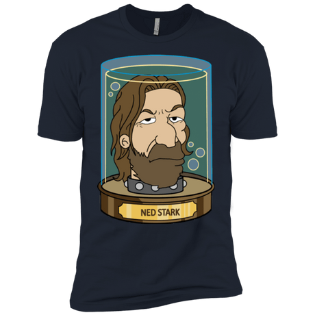 T-Shirts Midnight Navy / YXS Ned Stark Head Boys Premium T-Shirt