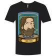 T-Shirts Black / X-Small Ned Stark Head Men's Premium V-Neck