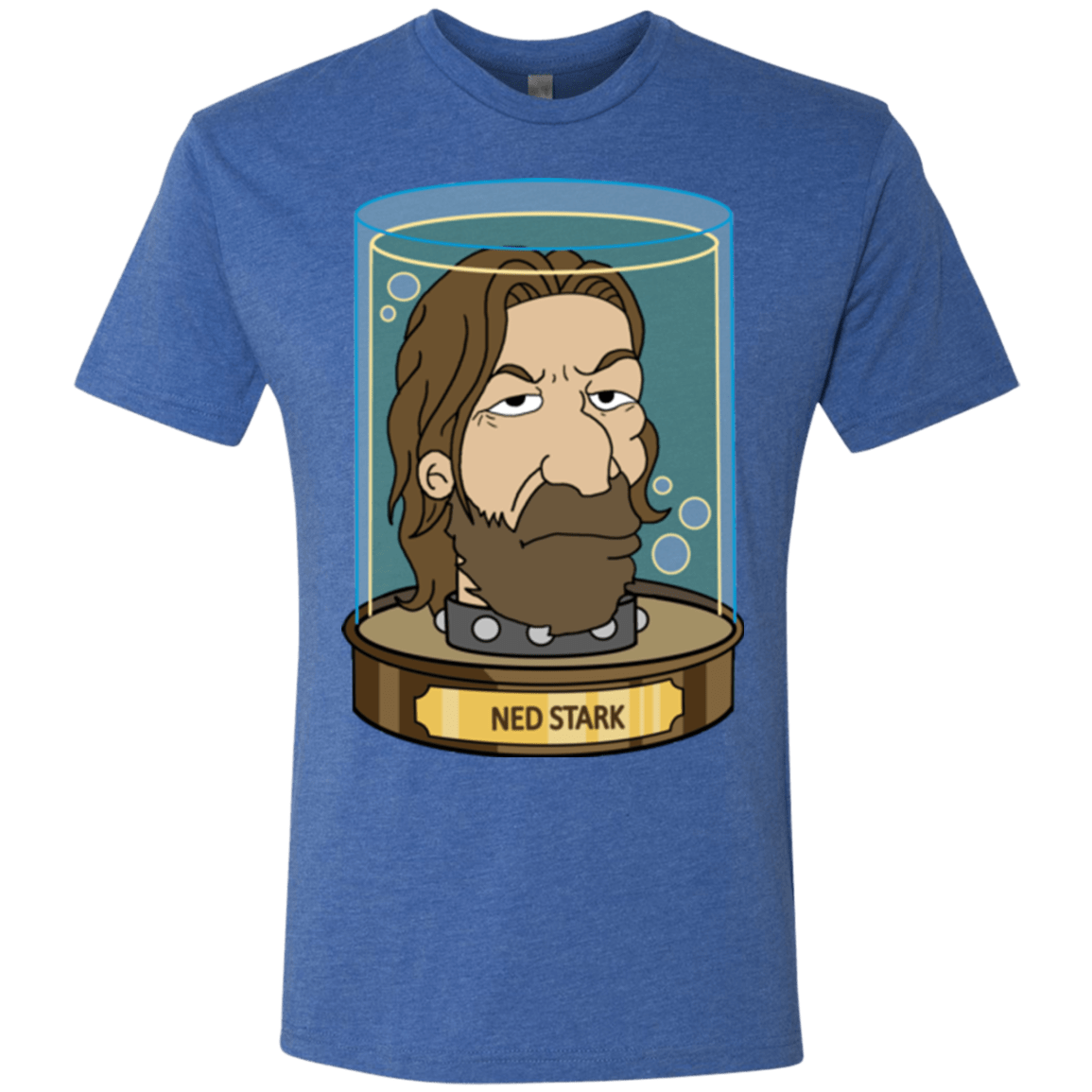 T-Shirts Vintage Royal / Small Ned Stark Head Men's Triblend T-Shirt