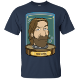 T-Shirts Navy / Small Ned Stark Head T-Shirt