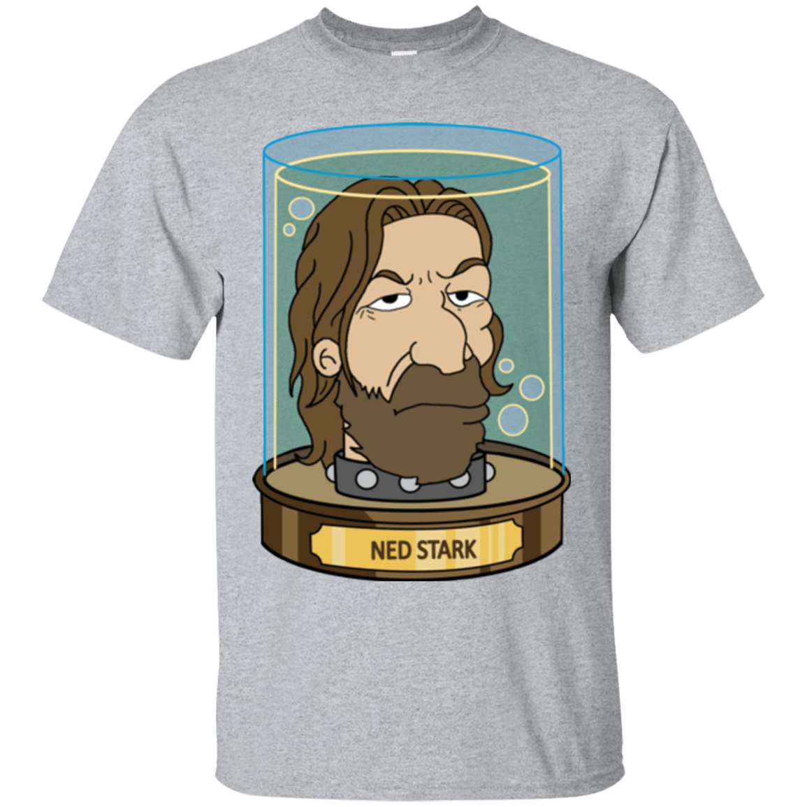 T-Shirts Sport Grey / Small Ned Stark Head T-Shirt