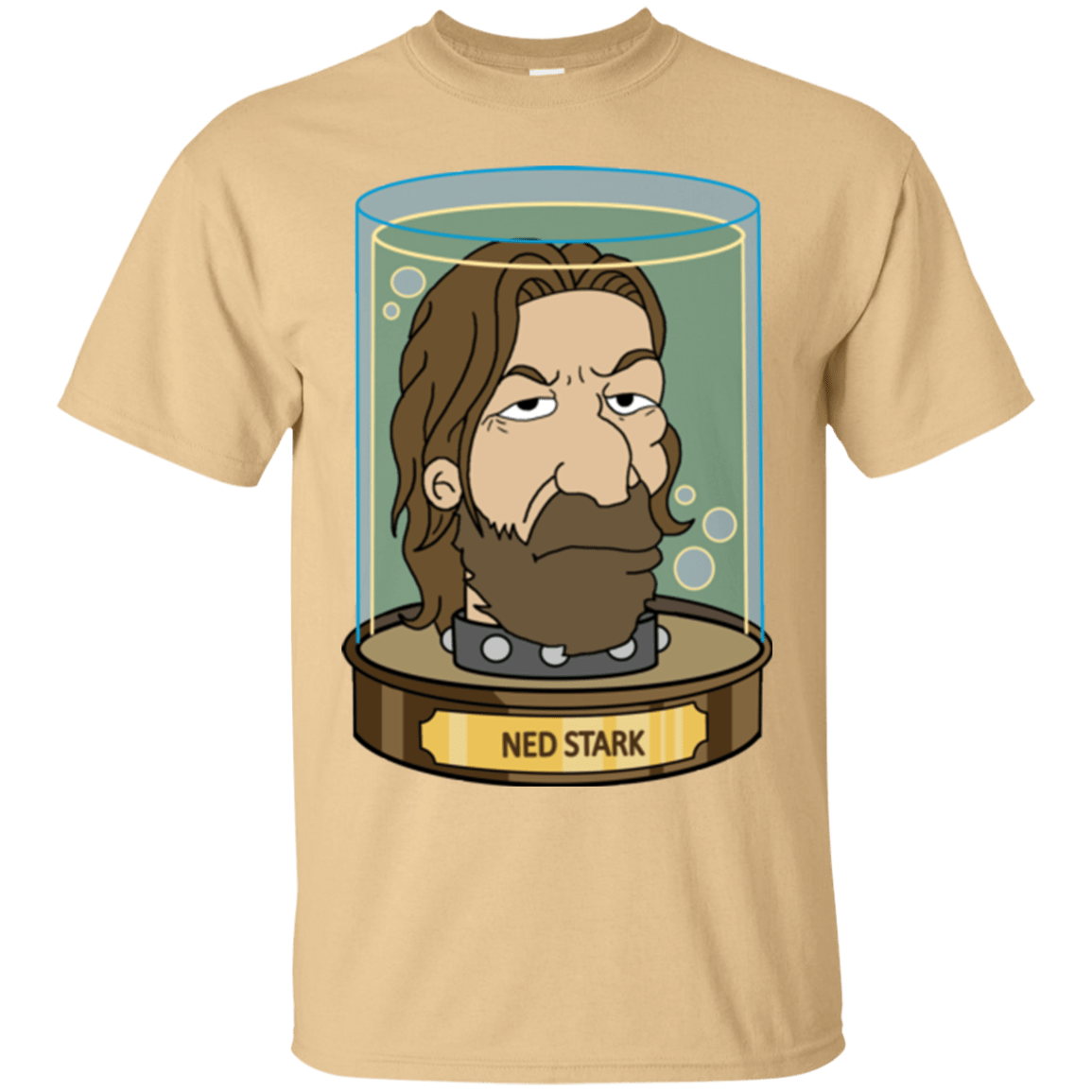 T-Shirts Vegas Gold / Small Ned Stark Head T-Shirt