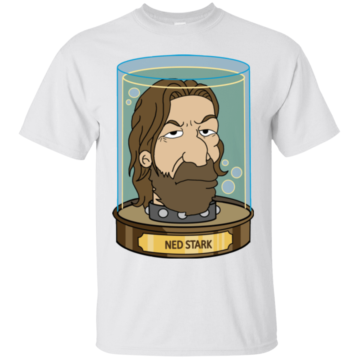 T-Shirts White / Small Ned Stark Head T-Shirt
